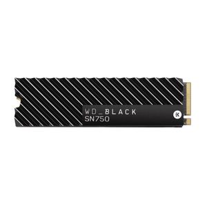 WD_BLACK™ SN750 NVMe™ SSD mit Kühlkörper 1 TB, 3470 MB/s
