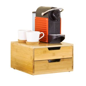 SoBuy Kaffeekapsel Box,Kapselspender, Aufbewahrungsbox, Schubladenbox ,Schreibtischorganizer,FRG82-N