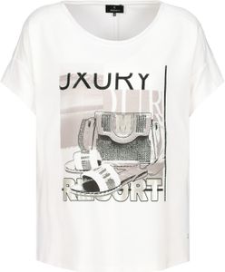 Monari  T-Shirt Größe 42, Farbe: 102 off-white