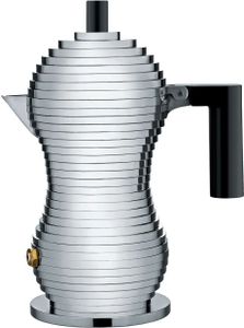 ALESSI Pulcina Kaffeekanne Schwarz 1 Tasse