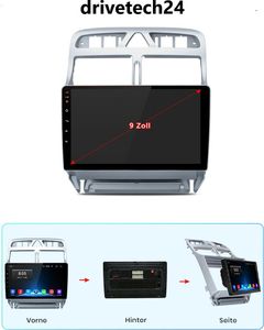 Peugeot 307 Android 11 Autoradio 9" Touchscreen BT GPS Navi  32GB ROM 2GB RAM