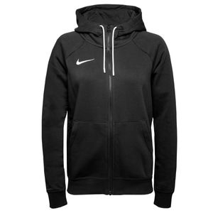 Nike Zip Jacke Damen Fleece Full Zip Jacket Kapuzenjacke BLACK/WHITE/WHITE L