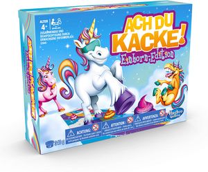 Hasbro - Kinderspiel - Ach du Kacke! Einhorn Edition