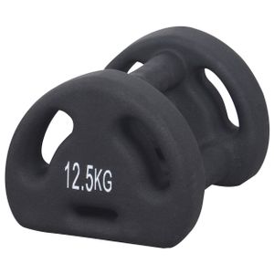 BODYCOACH 4in1 Fitness Neopren-Hantel Kettlebell Kurzhantel Medizinball Push Up Bar