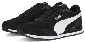 Puma Echtleder Sneaker 'ST Runner v3 SD' puma black - puma white, Neutral EU:43 EU