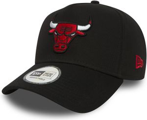 New Era - NBA Chicago Bulls Team A Frame Snapback Cap - Schwarz : One Size Schwarz