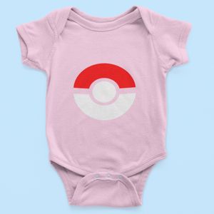 Top Bio Baumwolle Babystrampler Tachenmosnter Pokemon Fans pikachu evoli pokeball ash trainer (Größe 9-12)