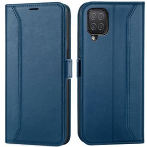 Handyhülle für Samsung Galaxy A12 / M12 Hülle Flip Case klappbare Tasche Schutzhülle, Blau