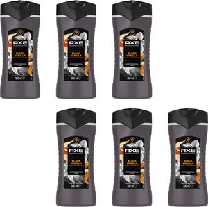 AXE Fine Fragrance Collection Premium Duschgel Black Vanilla 6x 300ml für 12 Stunden langanhaltende Frische verleiht einen spektakulären Duft unter der Dusche