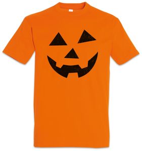 Urban Backwoods Glowing Halloween Pumpkin IV T-Shirt, Größe:L