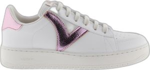 Sneakers aus Kunstleder und Metall Frau Victoria Madrid