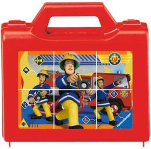 Požiarnik Sam - kocka puzzle 6 dielikov