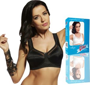 SOLO VIKI MAJA BRA 582 - Dámská podprsenka s širokými ramínky - BLACK - 95I SOLO VIKI MAJA BRA 582 - Dámská podprsenka s širokými ramínky - BLACK - 95I
