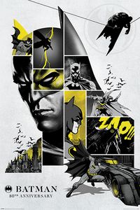 DC Comics Plakat Batman 80th Anniversary 91,5 x 61 cm