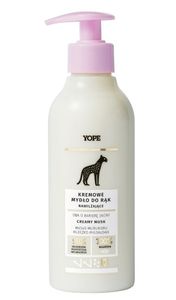 Yope, Nawilżające kremowe mydło w płynie Creamy Musk, 300 ml