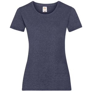 Fruit of the Loom Valueweight T Lady-Fit Farbe: vintage navy meliert Größe: L