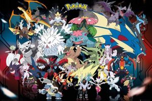 Pokemon Poster: Mega Evolution