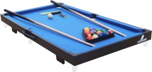 Cougar Mini Billardtisch Tragbar in Blau | Kleiner Pooltisch inkl. Zubehör | Indoor Pool/Billard für Kinder & Erwachsene | 118 x 64 x 12 cm Cougar Mini Billardtisch Tragbar in Blau | Kleiner Pooltisch inkl. Zubehör | Indoor Pool/Billard für Kinder & Erwachsene | 118 x 64 x 12 cm