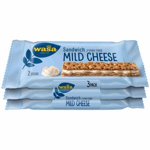 Wasa Sandwich Käse 3 Stück á 30 g 8 Packungen