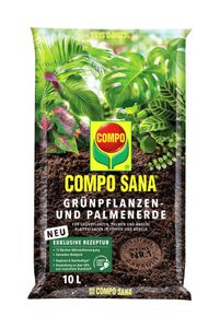 COMPO SANA Grünpflanzen- u. Palmenerde 10 Liter