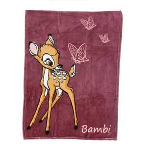 "Bambi ( Disney )" Microfaser-Flauschdecke / Babydecke, 75x100 cm