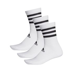 Adidas - Ponožky pre mužov/dámy unisex (3-pack) RD3283 (34 EU - 36 EU) (White)