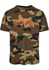 Cayler & Sons T-Shirt CSBL Patched Oversized Tee Woodland Camouflage/Orange-XL