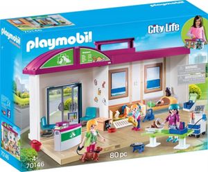 PLAYMOBIL Mitnehm-Tierklinik, 70146