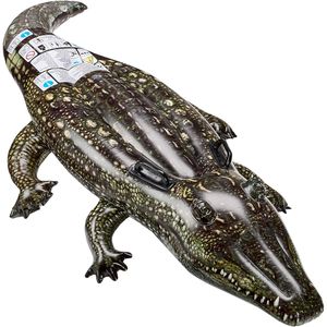 INTEX 57551NP - Plávajúce zviera - realistický krokodíl (170x86cm) Aligátor Aligator