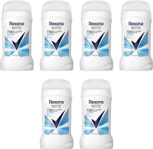 Rexona Nonstop Protection Deo Stick Baumwolle Dry Anti Transpirant mit 72 Stunden Schutz vor Schweiß und Körpergeruch 6x 50ml Deodorant Deoroller