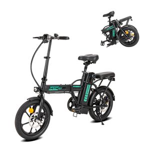 Elekrofahrrad Klappbares E-Bike16 zoll für Damen Herren, Faltbares E-Citybike mit 36V 7.5Ah Abnehmbar Akku, EU-konform 250W Motor 25 km/h, , Pedelec Mountainbike