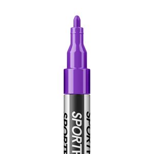 SportPens Acrylstift - wasserfester Lackmarker, deckender Multimarker, SportPens Colour:Standard Purple