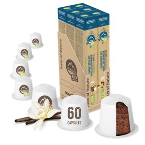 Lungo Forte Vanilla Coffee - 60 kávových kapsúl | La Natura Lifestyle Organic 306g| bio | Kompatibilné s Nespresso®*³