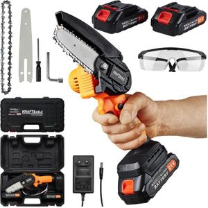Aku mini reťazová píla, 4" | KD10627