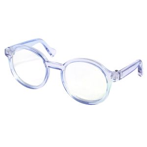 Haustier-Brille, auffällige, realistisch aussehende, stilvolle Kunststoff-Brille, Haustier-Verkleidungszubehör für den Außenbereich-Himmelblau
