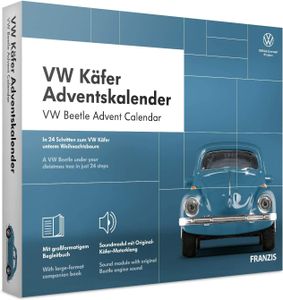 Franzis Adventskalender VW Käfer Autobausatz Bausatz Baukasten