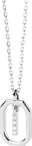 PDPAOLA Halskette MINI LETTERS Sterling silver silber