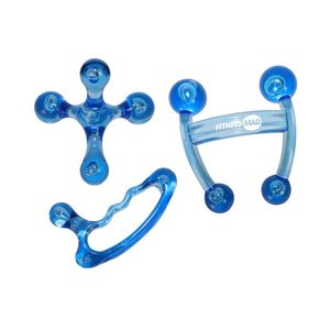 Fitness Mad - Triggerpunkt-Massageset MQ886 (Einheitsgröße) (Blau)