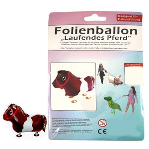 Folienballon laufende Tiere Pferd 77613
