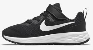 Nike Revolution 6 (Psv) Black/White-Dk Smoke Grey 35