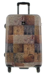 National Geographic Spinner Koffer, 4 Rollen, Tsa-Schloss Gr. M, 67 cm, Egypt