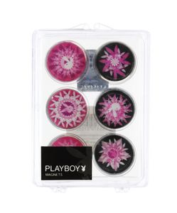 Playboy Magnete 6er Set Bloom