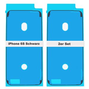2x iPhone 6S Rahmen LCD Display Kleber Dichtung Klebefolie Adhesive Schwarz