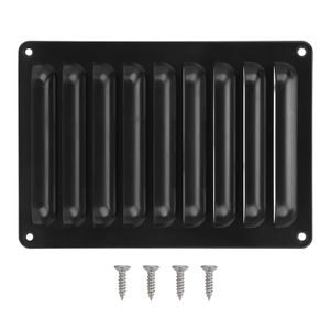 RV mriežka ventilačný panel M5 ABS Black Profesionálne vynikajúce univerzálne príslušenstvo pre jachty autobus