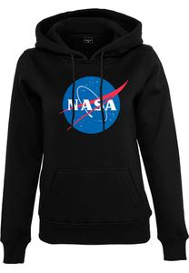 Mister Tee Damen Hoodie Ladies NASA Insignia Hoody Black-4XL