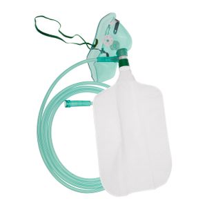 Sauerstoffmaske mit Reservoirbeutel, für Erwachsene, Anzahl: 1 Stück