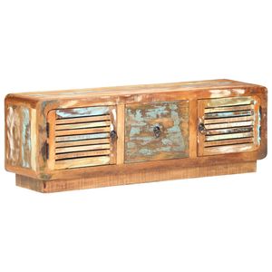 TV-Schrank 120x30x40 cm Altholz Massiv