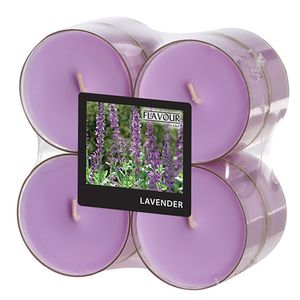 48 Stück Maxi-Duftteelichter, Lavendel, Ø 59 mm · 24 mm,  Flavour