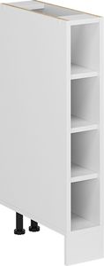 Vicco Küchenregal R-Line, 15 cm ohne Arbeitsplatte, Weiß