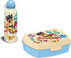 Paw Patrol Lunchset Brotdose mit einer Aluminium Trinkflasche